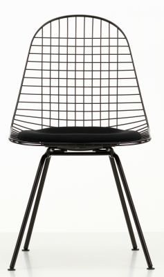 DKX-5 Wire Chair with Seat cushions Vitra